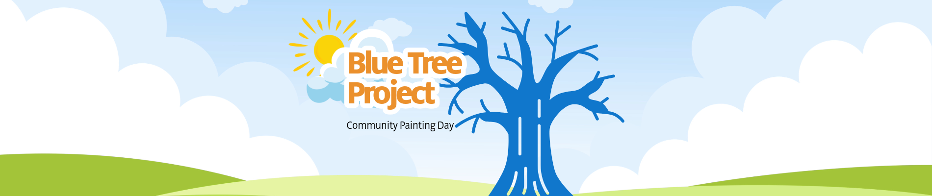Blue Tree Project: Walliston Community Painting Day