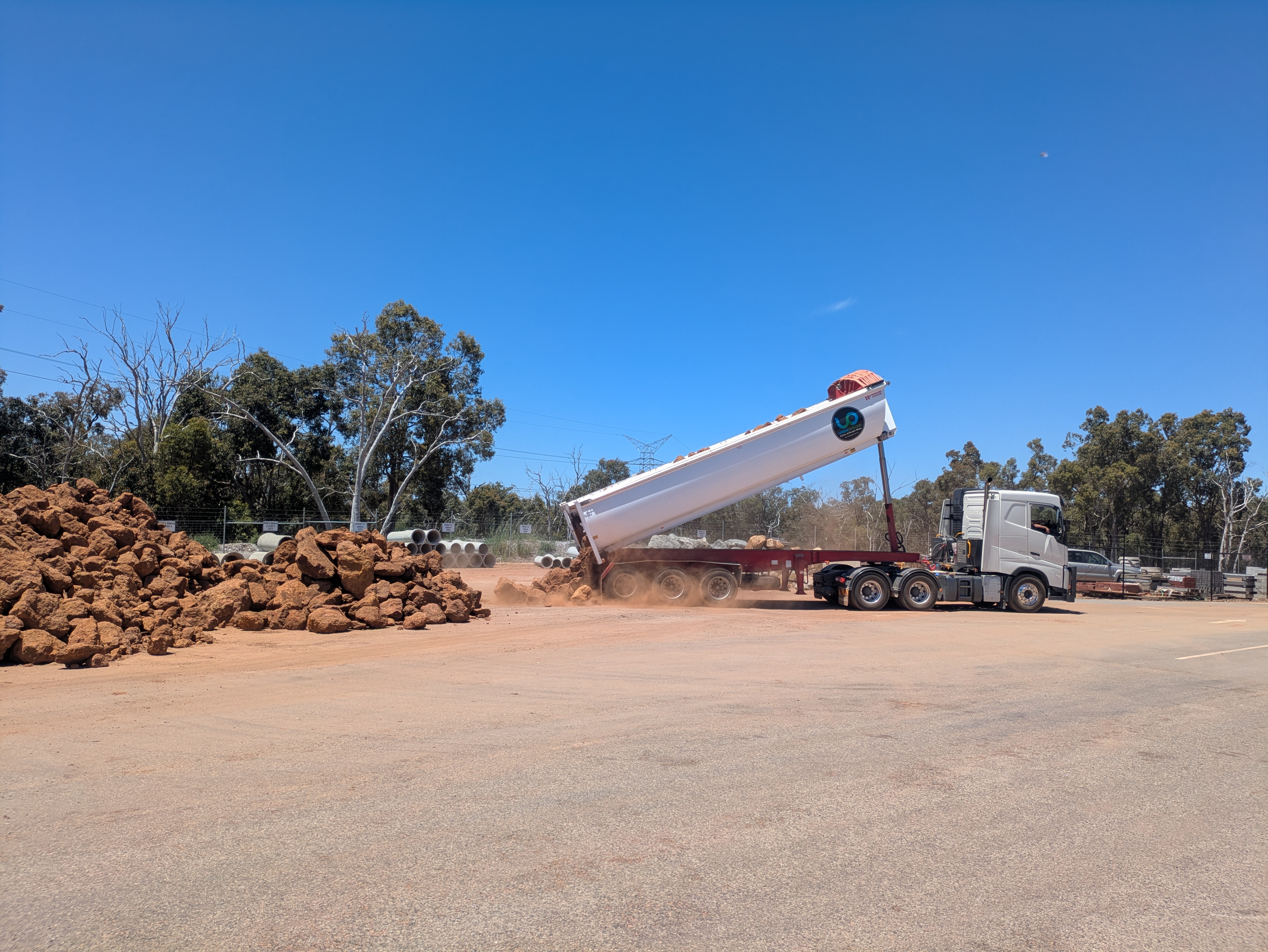 Rock from Ray Owen Oval Extension Works Gets a Second Life Across Kalamunda