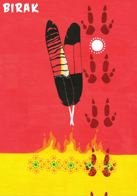 1. Birak - Artwork by Aurora Abraham