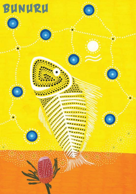 2. Bunuru - Artwork by Aurora Abraham