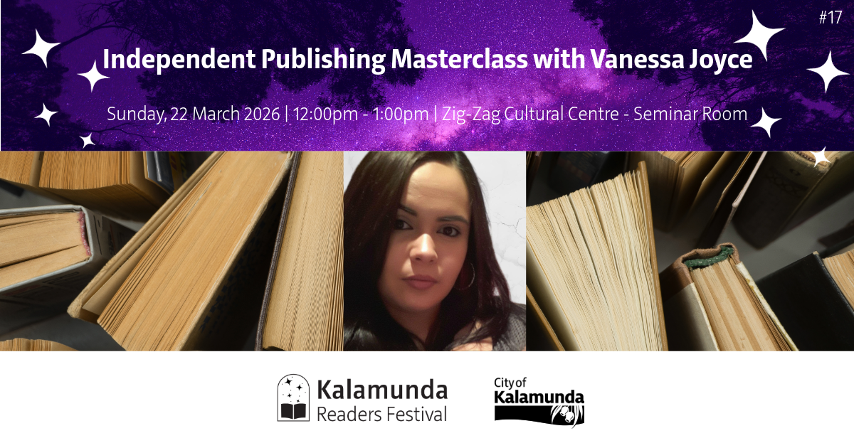 #17 Independent publishing masterclass with Vanessa Joyce