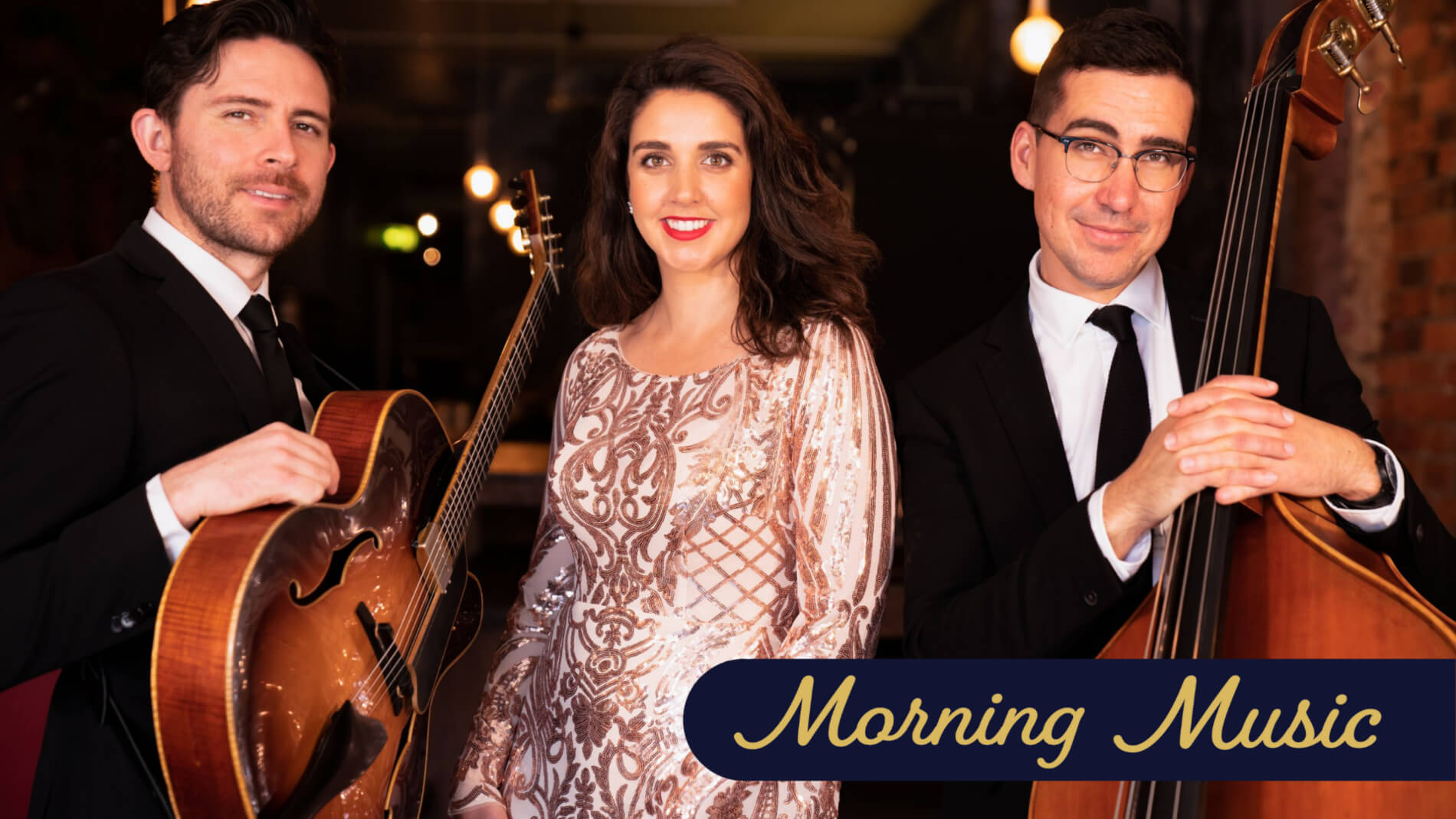Lisa Woodbrook Jazz Trio featuring in our June 2022 Morning Music Program