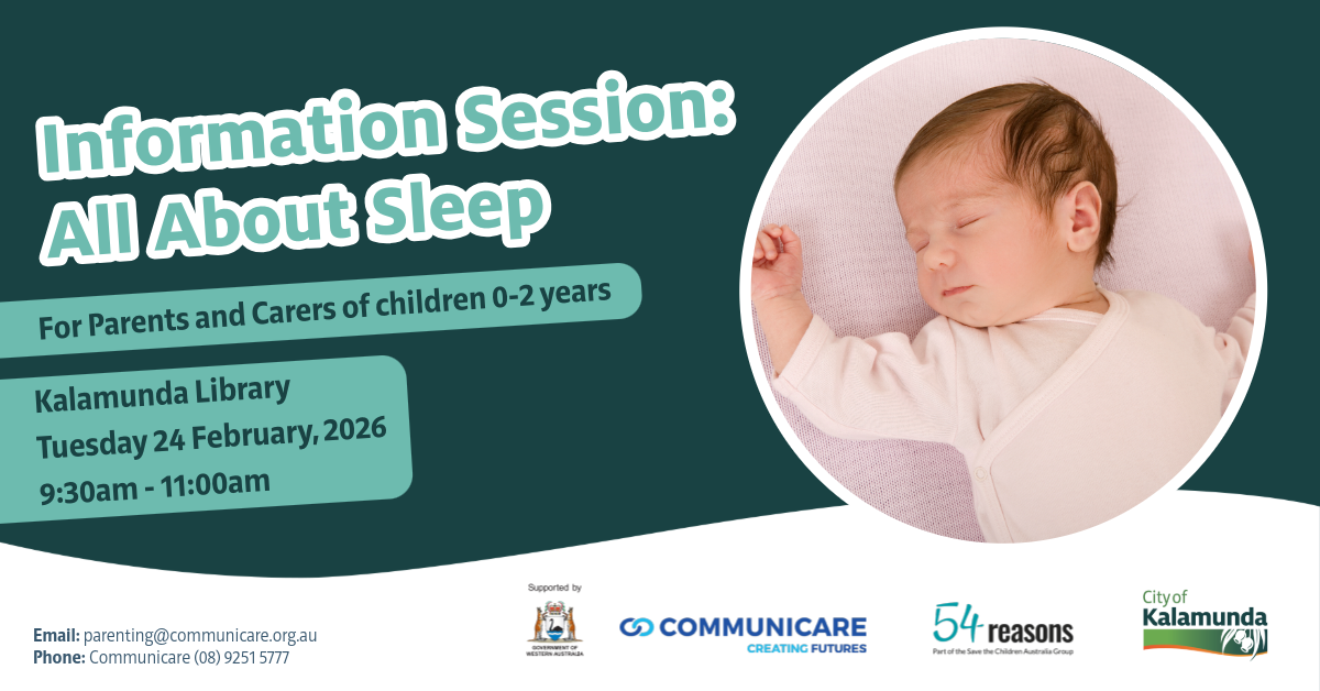 Parent Information Session: All About Sleep