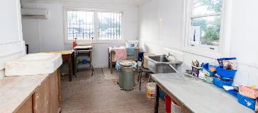 View of the pottery room at Anderson Road Community Centre in Forrestfield