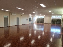 View of the main hall inside Cyril Road Hall 