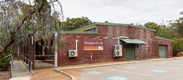 View from the carpark of Gooseberry Hill Hall located in Gooseberry Hill