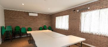View of the meeting room in Gooseberry Hill Hall located in Gooseberry Hill