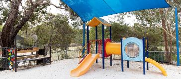 View of playground available at Gooseberry Hill Multi-Use Facility located in Gooseberry Hill