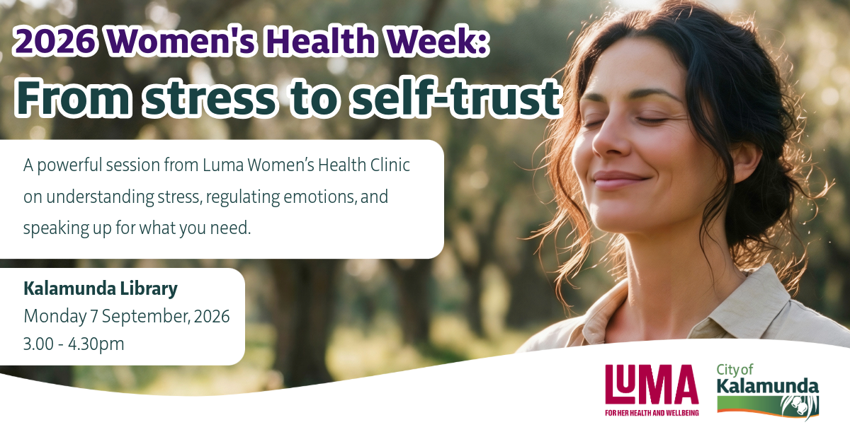 2026 Women’s Health Week: From Stress to Self-Trust