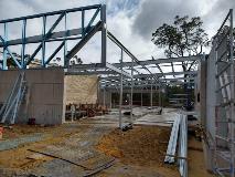 Construction of the Kalamunda Community Centre building on 16 July 2020 located at Jorgensen Park in Kalamunda