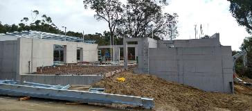 Construction of the Kalamunda Community Centre building on 16 July 2020 located at Jorgensen Park in Kalamunda