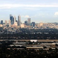 Close up City views from Zig Zag Scenic Drive 